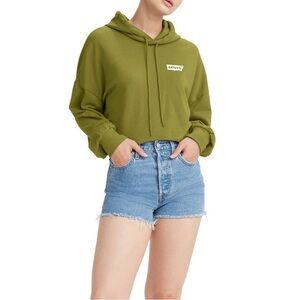 Levi's Women's Green Hoodie
